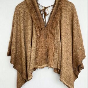 Rare! Elegant Brown Women's Top
